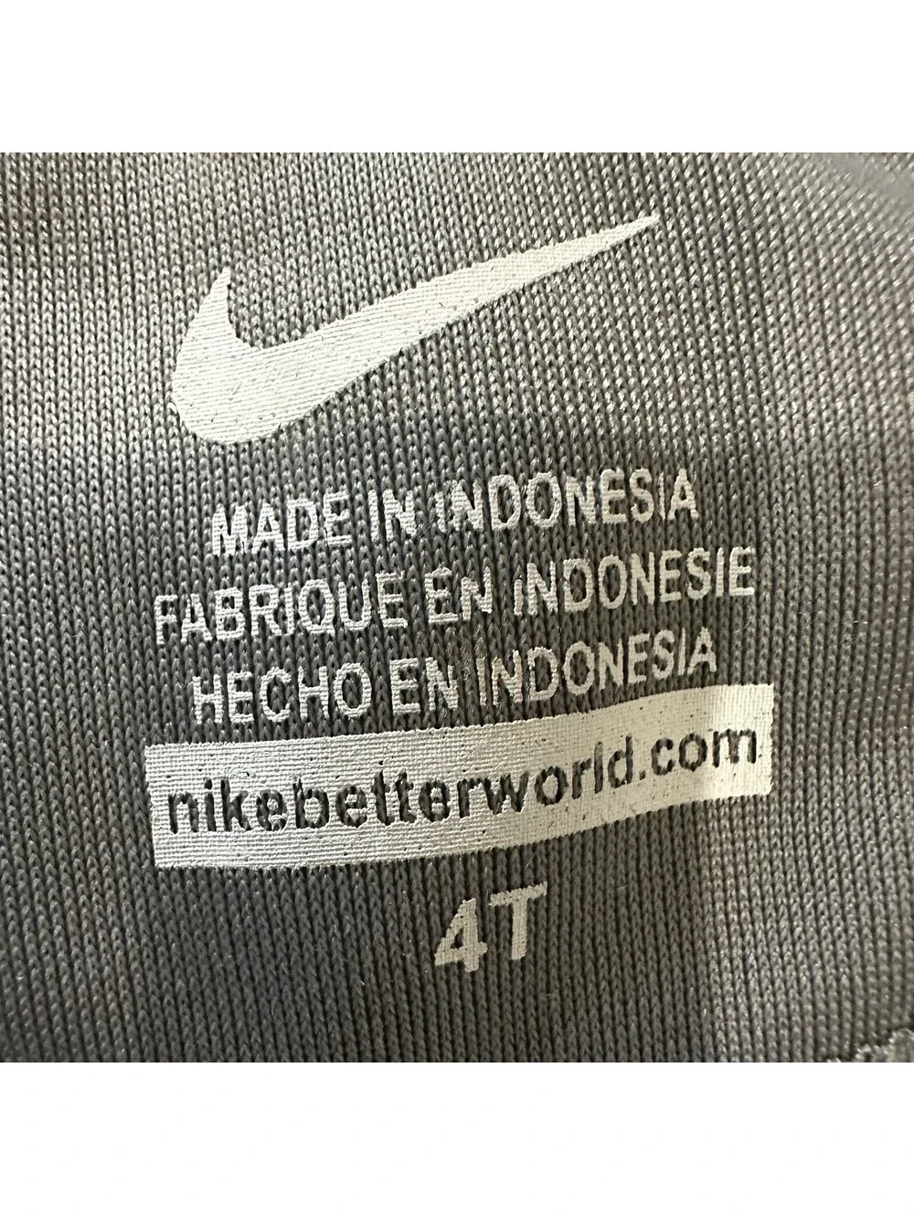 Nike toddler track